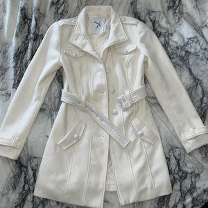 GUESS belted coat
